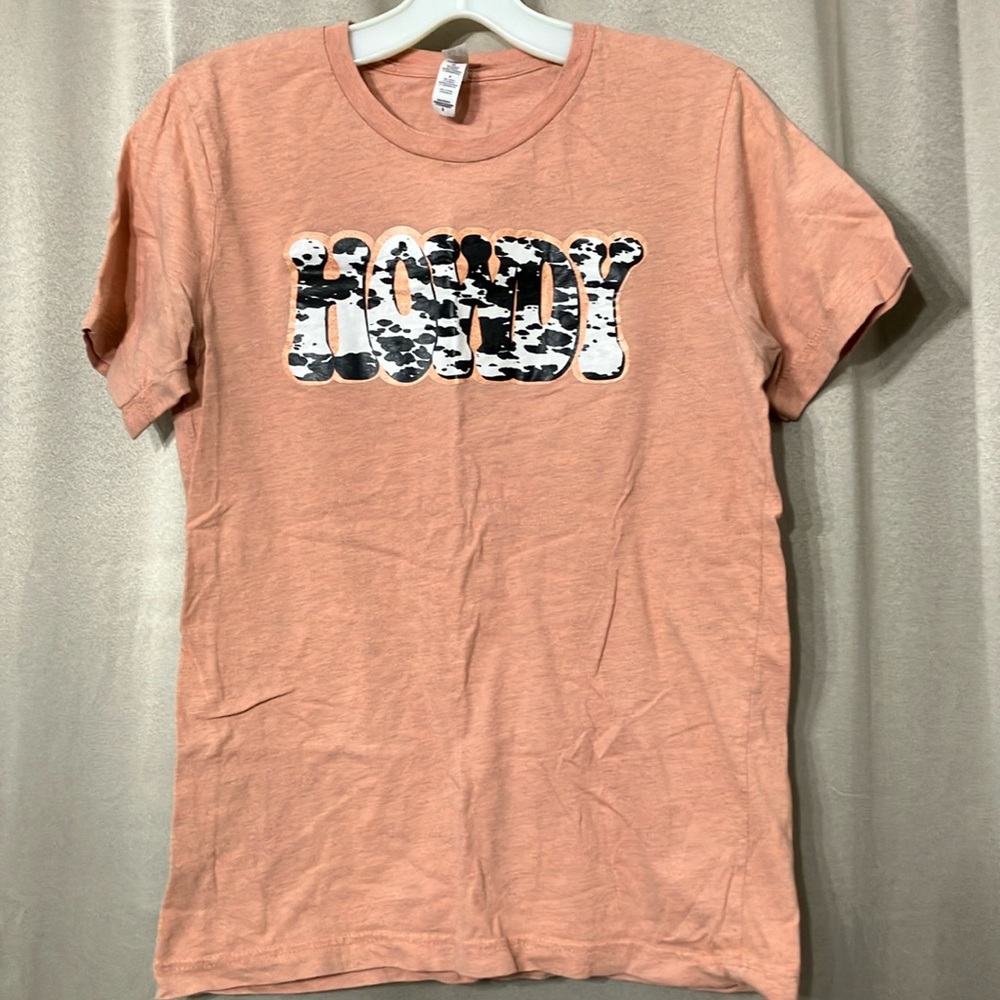 Howdy t-shirt size S
